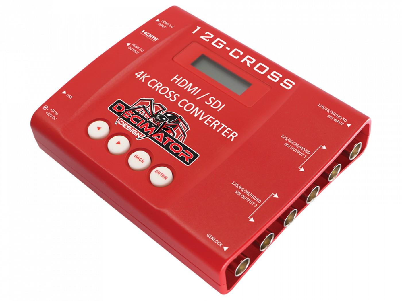 Decimator MD-CROSS 12G HDMI/SDI Scaler