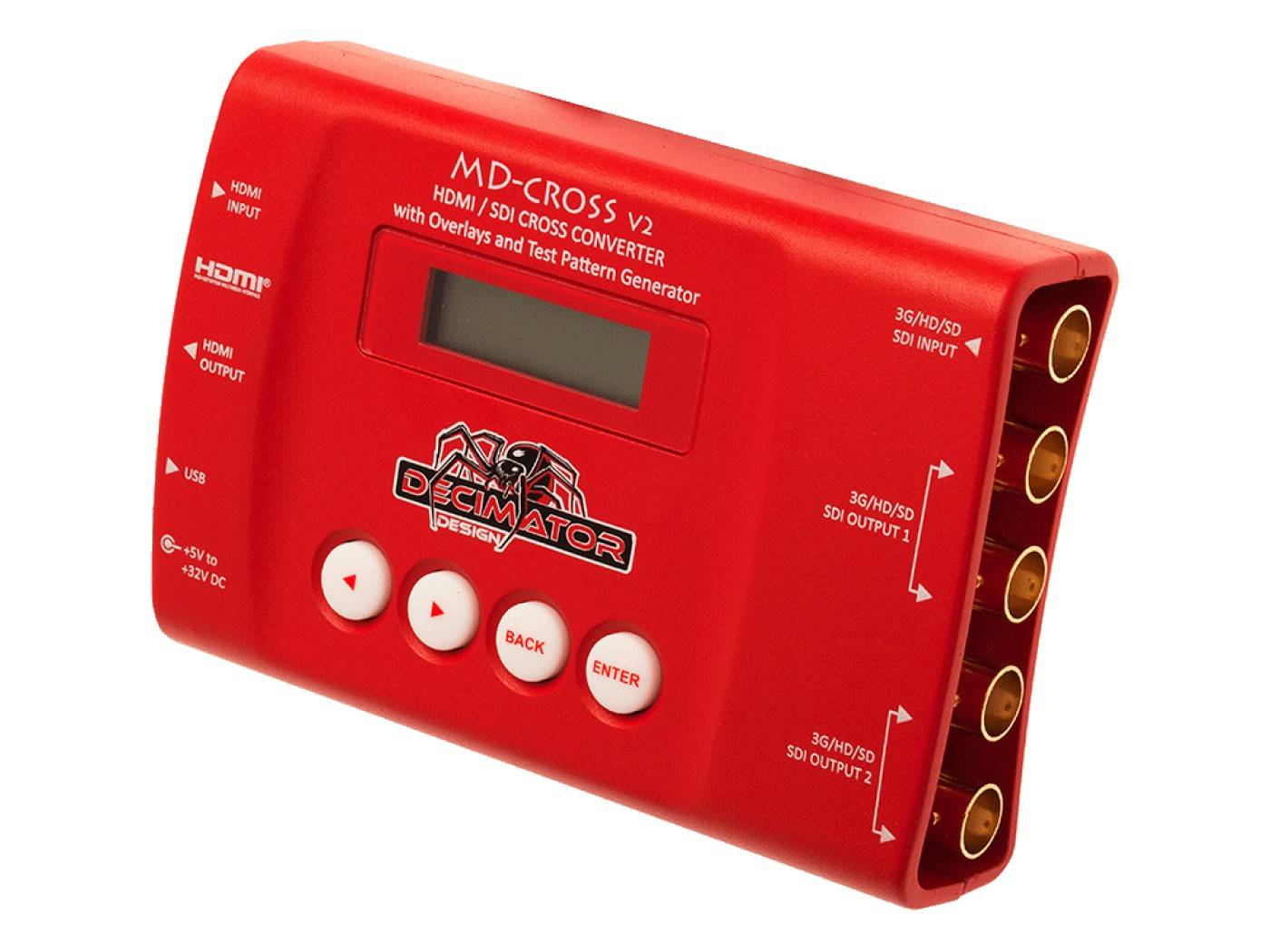 Decimator MD-CROSS HDMI/SDI Scaler TPG