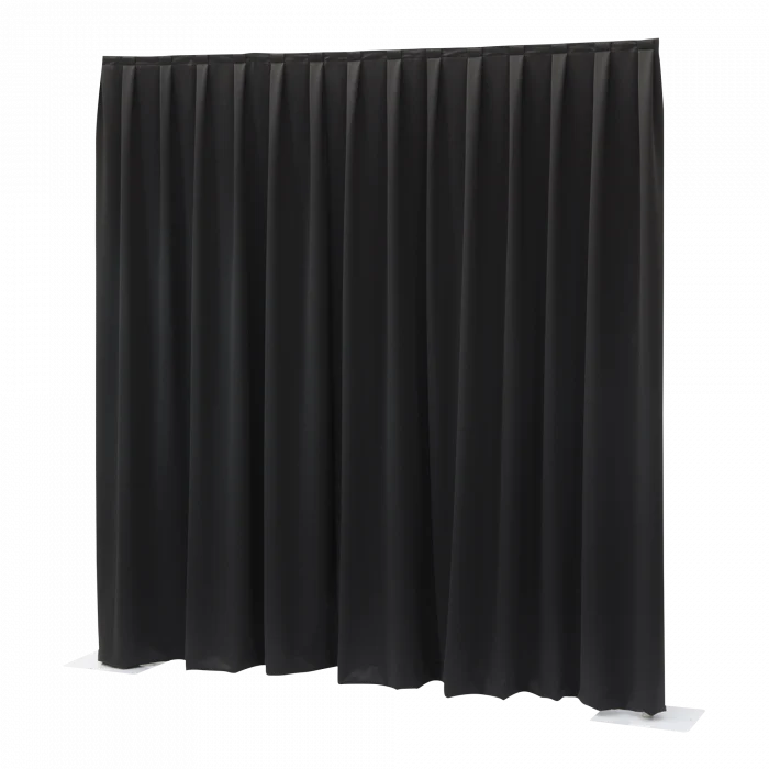 Drape Black Flat - 3m x 6m